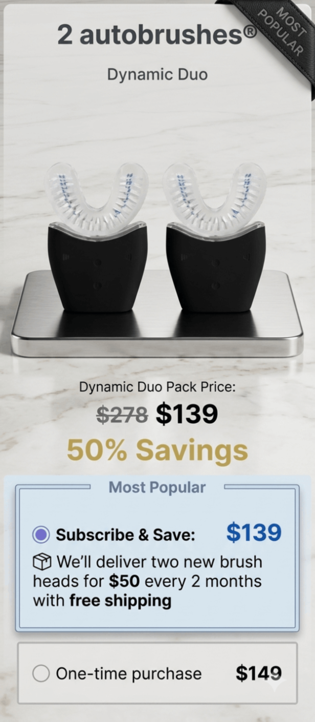 AutoBrush offer price
